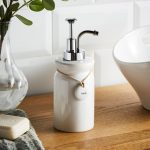 Hang Tag Lotion Dispenser White
