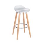 Harry Tall Bar Stool – White White