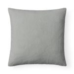 Large Chenille Spot Cushion Grey