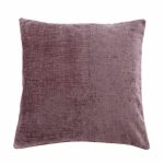 Chenille Mauve Cushion Purple