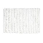 Bobble White Bath Mat White