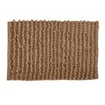 Bobble Walnut Bath Mat Walnut (Brown)