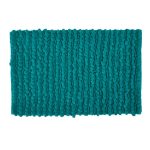 Bobble Teal Bath Mat Teal