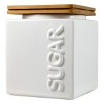Maritime Sugar Canister White