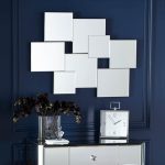 Hotel Squares Mirror Silver