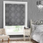 Laura Silver Blackout Roller Blind Silver