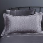 Owen Black Pillow Sham Grey