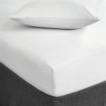 Fogarty Soft Touch White 32cm Fitted Sheet White