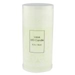 Lace LED Cream Candle Cream
