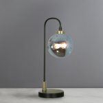 Tanner Black Table Lamp Black