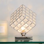 Cosmic Glass Table Lamp Chrome
