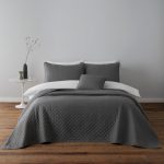 Jasper Grey Square Cushion Grey