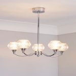 Sofia Chrome 5-Light Fitting Chrome