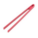 Silicone Food Tongs Red