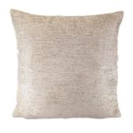 Large Chenille Orlando Cushion Cover Mink
