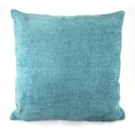 Large Chenille Orlando Cushion Cover Teal (Green)