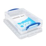 Really Useful 4L Plastic Storage Box Clear