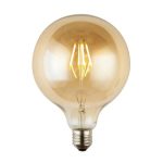 Dunelm Henry 4W LED ES Globe Bulb Light Brown