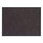 Set of 4 Faux Vintage Leather Placemats Brown
