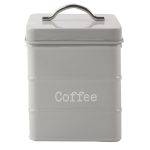 Housekeeper Grey Coffee Canister Grey