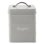Housekeeper Grey Sugar Canister Grey