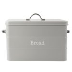 Housekeeper Grey Bread Bin Grey