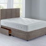 Sarasota Platform Top Divan Set – 4 Drawer Grace Taupe