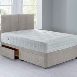 Sarasota Platform Top Divan Set – 4 Drawer Grace Linen