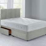 Sarasota Platform Top Divan Set – 4 Drawer Grace Sky
