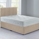 Sarasota Platform Top Divan Set – 0 Drawer Chenille Shell Purple