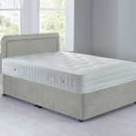 Lucia Platform Top Divan Set – 0 Drawer Grace Sky Blue