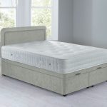 Lucia Front Opening Divan Set – Ottoman Grace Sky
