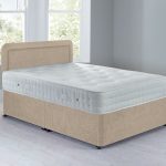 Lucia Sprung Edge Divan Set – 0 Drawer Cream