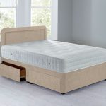Lucia Sprung Edge Divan Set – 4 Drawer Chenille Shell