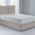 Cuba Front Opening Divan Set – Ottoman Grace Linen (Natural)