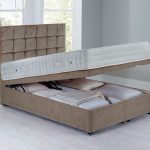 Cuba Front Opening Divan Set – Ottoman Chenille Mink