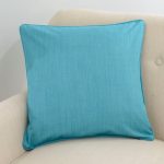 Solar Teal Cushion Cover Teal (Blue)