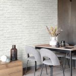 White Brick Wallpaper White