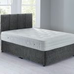 Sarasota Sprung Edge Divan Set – 0 Drawer Grace Pewter