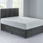 Sarasota Sprung Edge Divan Set- 2 Drawer Grace Pewter