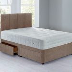 Sarasota Sprung Edge Divan Set – 4 Drawer Brown