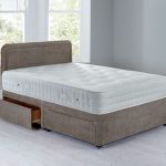 Lucia Platform Top Divan Set – 4 Drawer Grace Taupe (Brown)