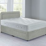 Lucia Sprung Edge Divan Set – 2 Drawer Grace Sky