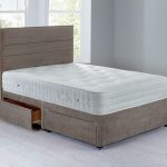 Havana Platform Top Divan Set – 4 Drawer Grace Taupe