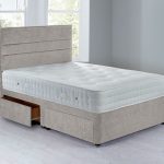 Havana Platform Top Divan Set – 4 Drawer Grace Linen