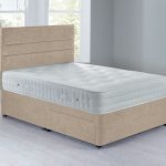 Havana Platform Top Divan Set – 2 Drawer Chenille Shell