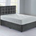 Cuba Sprung Edge Divan Set – 2 Drawer Grace Pewter