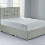 Cuba Sprung Edge Divan Set – 0 Drawer Light Grey