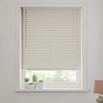 Dove Grey Wooden Venetian Blind 27mm Slats Grey