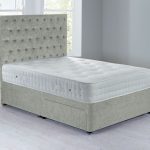Shenice Platform Top Divan Set – 2 Drawer Grace Sky